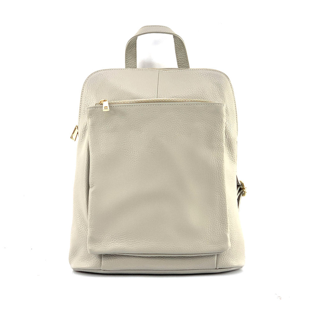 Ghita Italian Leather Backpack – Handmade Elegance with Spacious Practicality - Leather Italiano