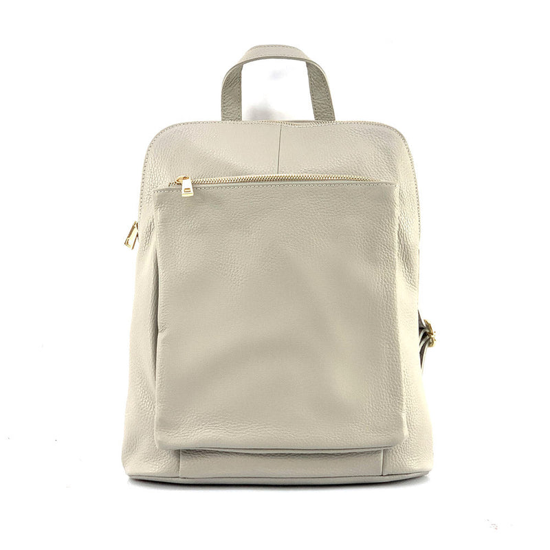 Ghita Italian Leather Backpack – Handmade Elegance with Spacious Practicality - Leather Italiano