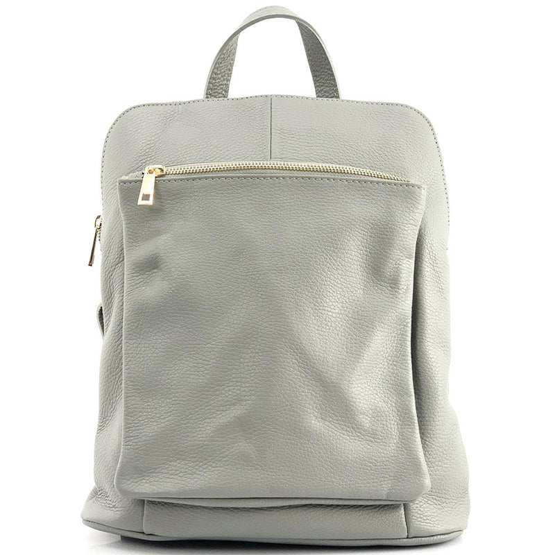 Ghita Italian Leather Backpack – Handmade Elegance with Spacious Practicality - Leather Italiano