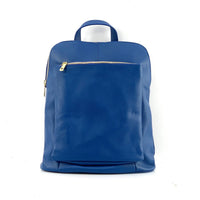 Ghita Italian Leather Backpack – Handmade Elegance with Spacious Practicality - Leather Italiano