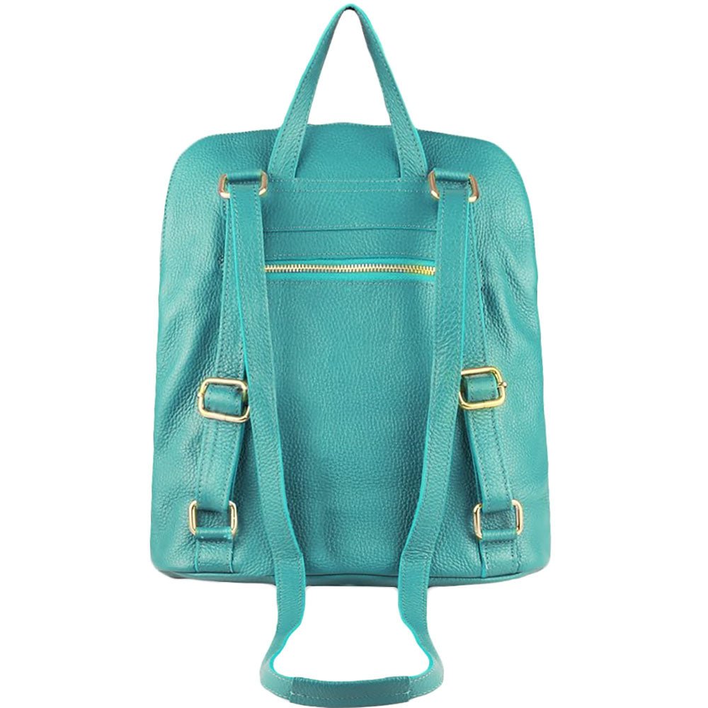 Ghita Italian Leather Backpack – Handmade Elegance with Spacious Practicality - Leather Italiano