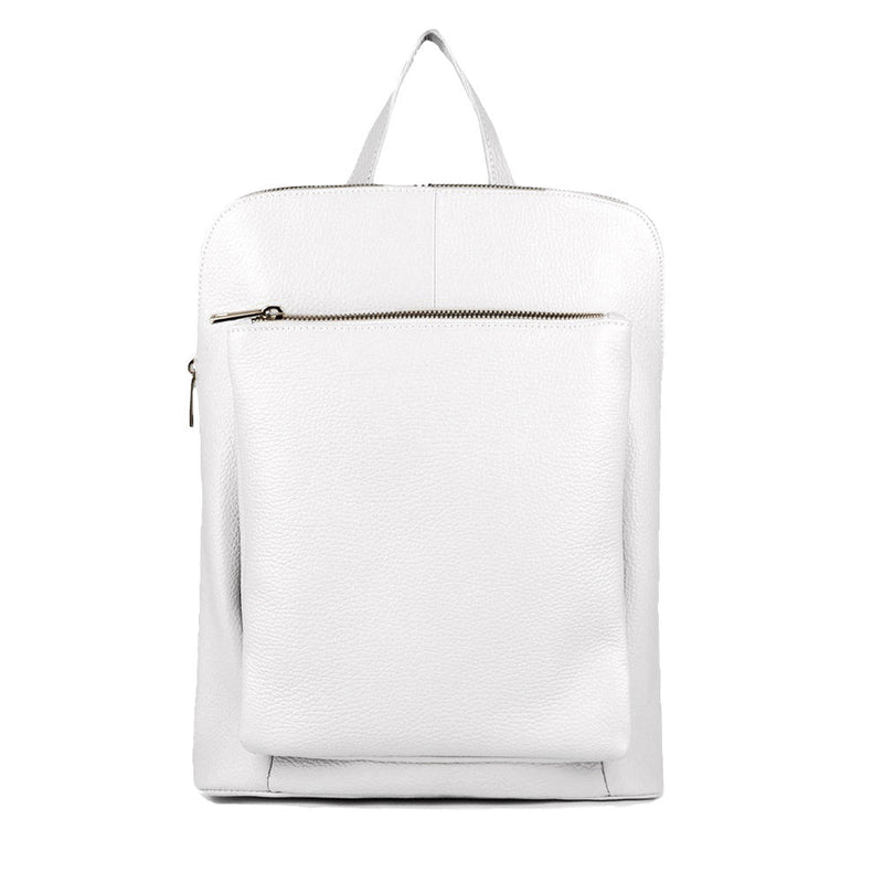 Ghita Italian Leather Backpack – Handmade Elegance with Spacious Practicality - Leather Italiano