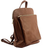 Ghita Italian Leather Backpack – Handmade Elegance with Spacious Practicality - Leather Italiano