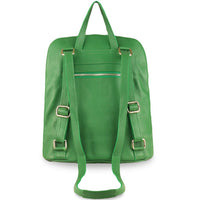 Ghita Italian Leather Backpack – Handmade Elegance with Spacious Practicality - Leather Italiano