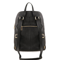 Ghita Italian Leather Backpack – Handmade Elegance with Spacious Practicality - Leather Italiano