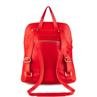 Ghita Italian Leather Backpack – Handmade Elegance with Spacious Practicality - Leather Italiano