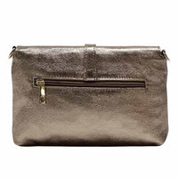 Giorgia Leather Clutch – Handmade in Florence from Genuine Italian Leather - Leather Italiano