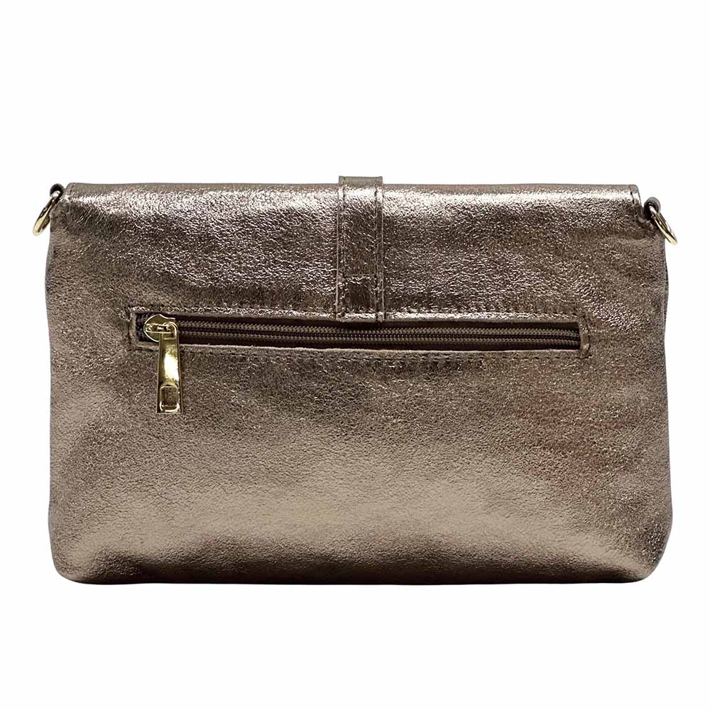 Giorgia Leather Clutch – Handmade in Florence from Genuine Italian Leather - Leather Italiano