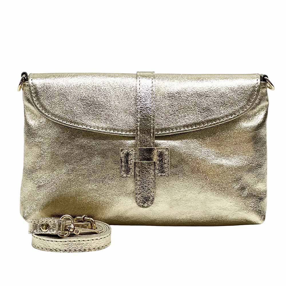 Giorgia Leather Clutch – Handmade in Florence from Genuine Italian Leather - Leather Italiano