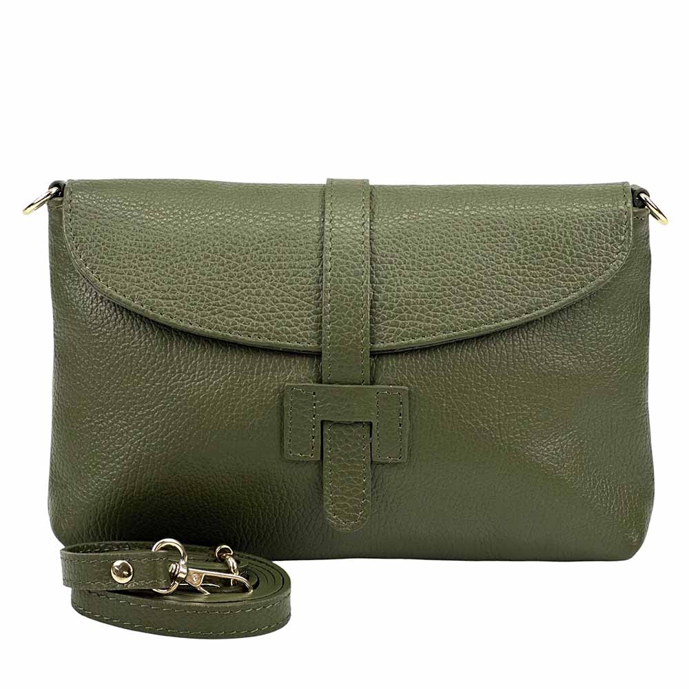 Giorgia Leather Clutch – Handmade in Florence from Genuine Italian Leather - Leather Italiano