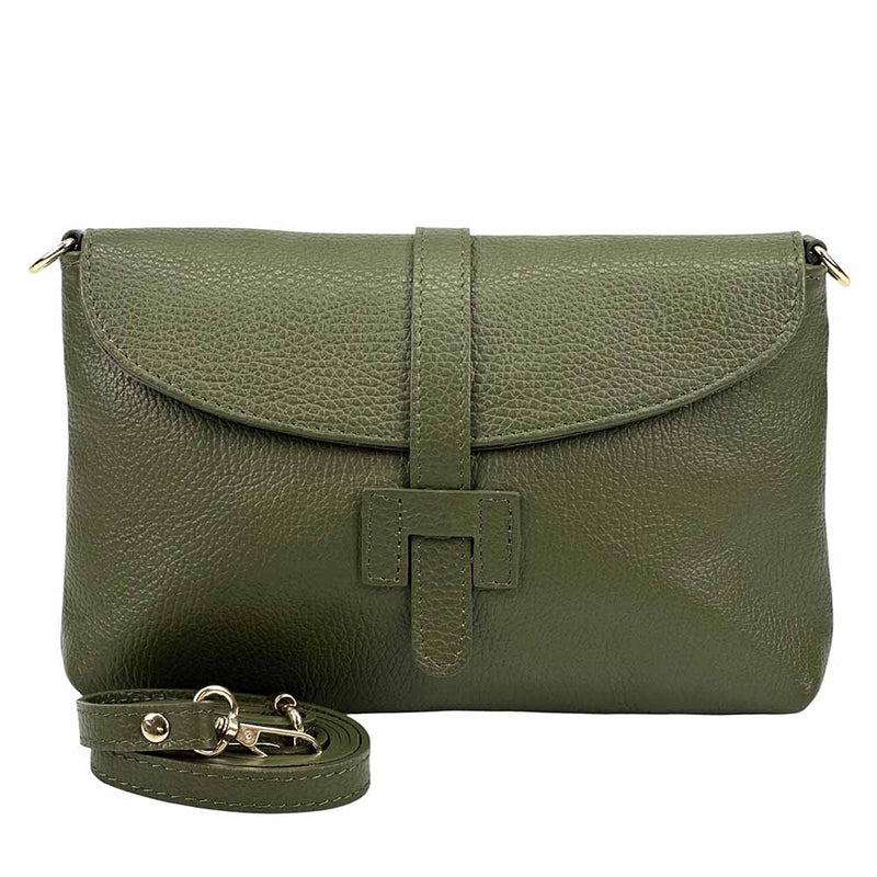 Giorgia Leather Clutch – Handmade in Florence from Genuine Italian Leather - Leather Italiano