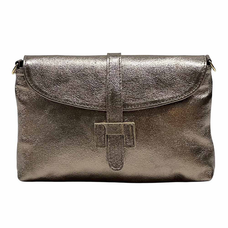 Giorgia Leather Clutch – Handmade in Florence from Genuine Italian Leather - Leather Italiano