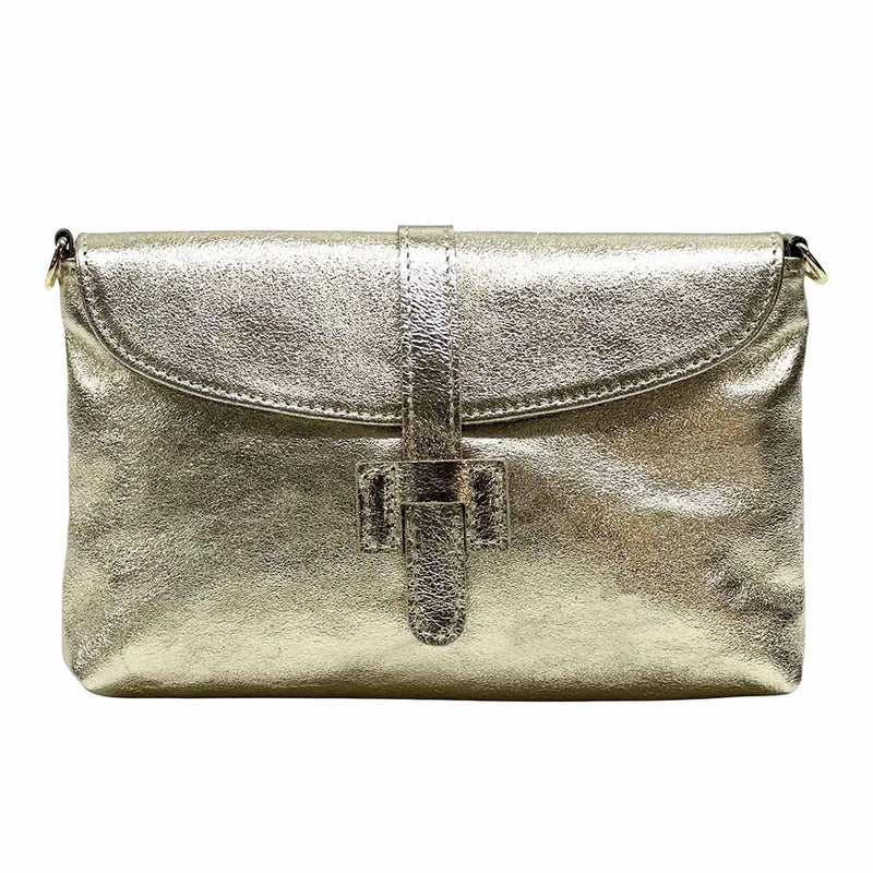 Giorgia Leather Clutch – Handmade in Florence from Genuine Italian Leather - Leather Italiano