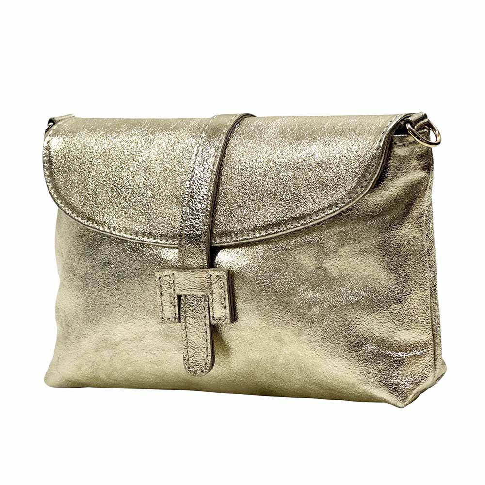 Giorgia Leather Clutch – Handmade in Florence from Genuine Italian Leather - Leather Italiano