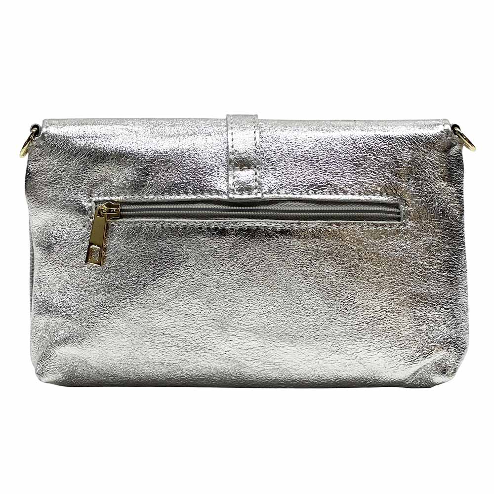 Giorgia Leather Clutch – Handmade in Florence from Genuine Italian Leather - Leather Italiano