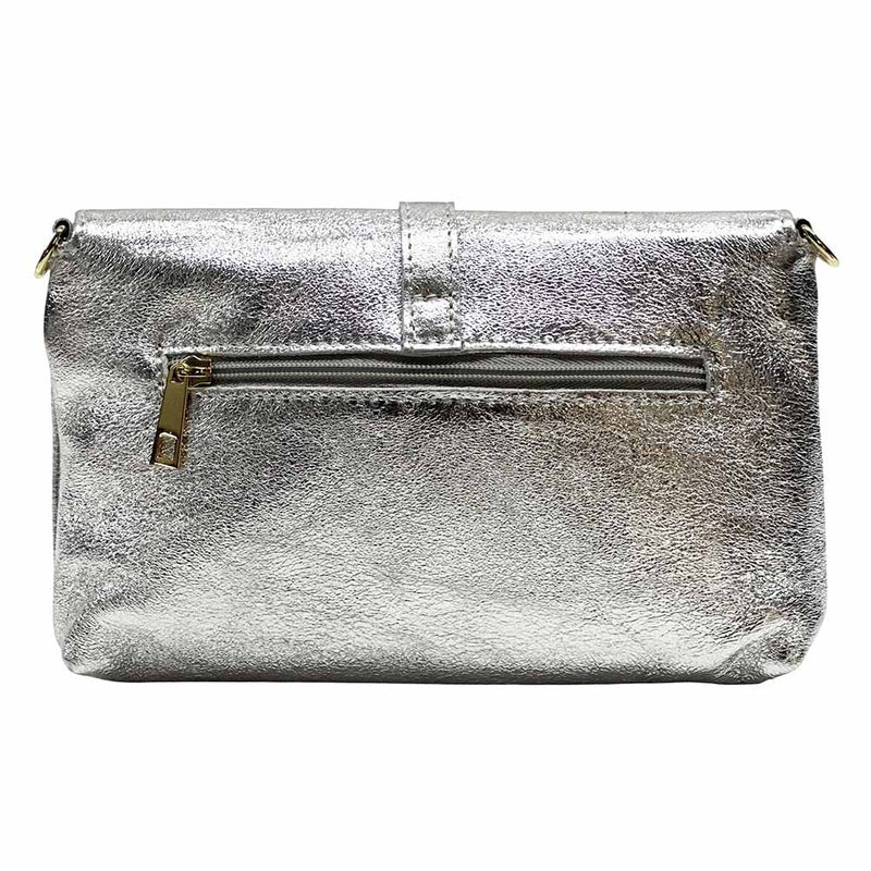 Giorgia Leather Clutch – Handmade in Florence from Genuine Italian Leather - Leather Italiano