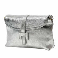 Giorgia Leather Clutch – Handmade in Florence from Genuine Italian Leather - Leather Italiano