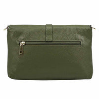 Giorgia Leather Clutch – Handmade in Florence from Genuine Italian Leather - Leather Italiano