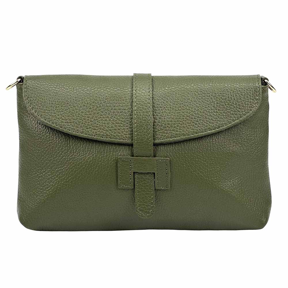 Giorgia Leather Clutch – Handmade in Florence from Genuine Italian Leather - Leather Italiano