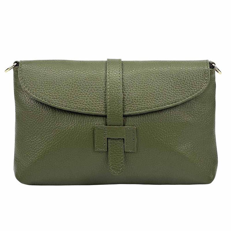 Giorgia Leather Clutch – Handmade in Florence from Genuine Italian Leather - Leather Italiano