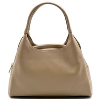 Giulia Italian Cow Leather Shoulder & Crossbody Handbag - Leather Italiano