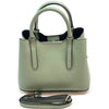 Giuseppina Italian Cowhide Leather Handbag – Chic, Compact & Structured - Leather Italiano