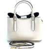 Giuseppina Italian Cowhide Leather Handbag – Chic, Compact & Structured - Leather Italiano