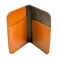 Globetrotter Italian Leather Passport Holder - Leather Italiano