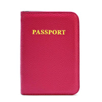 Globetrotter Italian Leather Passport Holder - Leather Italiano