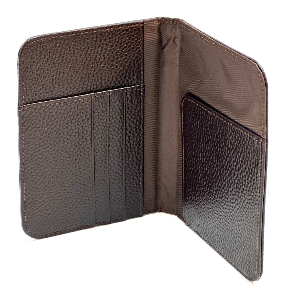 Globetrotter Italian Leather Passport Holder - Leather Italiano
