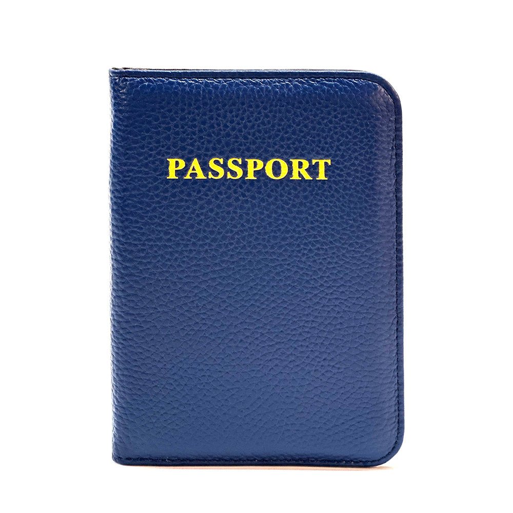 Globetrotter Italian Leather Passport Holder - Leather Italiano