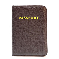 Globetrotter Italian Leather Passport Holder - Leather Italiano