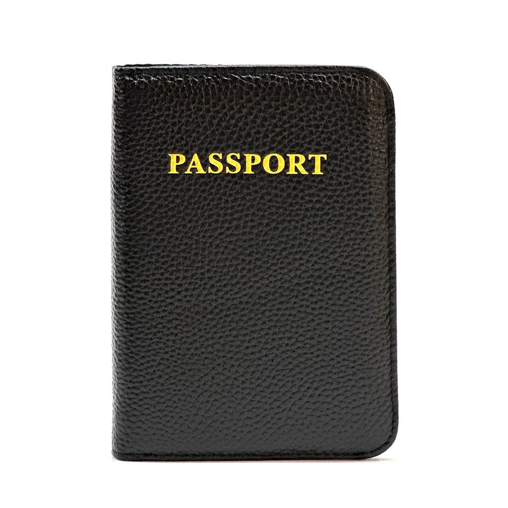Globetrotter Italian Leather Passport Holder - Leather Italiano