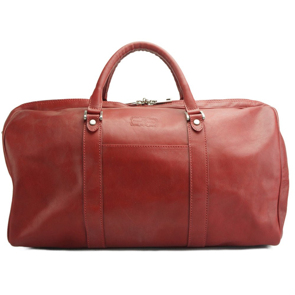 Gosto Italian Leather Travel Bag - Leather Italiano