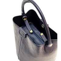 Grazia Italian Leather Bucket Bag – Elegant Everyday Shoulder Bag for Women - Leather Italiano