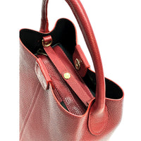 Grazia Italian Leather Bucket Bag – Elegant Everyday Shoulder Bag for Women - Leather Italiano