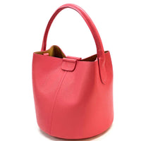 Grazia Italian Leather Bucket Bag – Elegant Everyday Shoulder Bag for Women - Leather Italiano