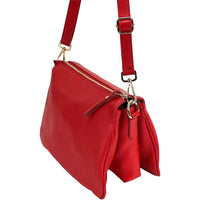 Graziella Italian Leather Shoulder & Crossbody Bag - Leather Italiano