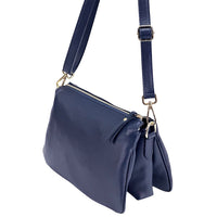 Graziella Italian Leather Shoulder & Crossbody Bag - Leather Italiano