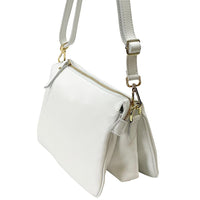 Graziella Italian Leather Shoulder & Crossbody Bag - Leather Italiano