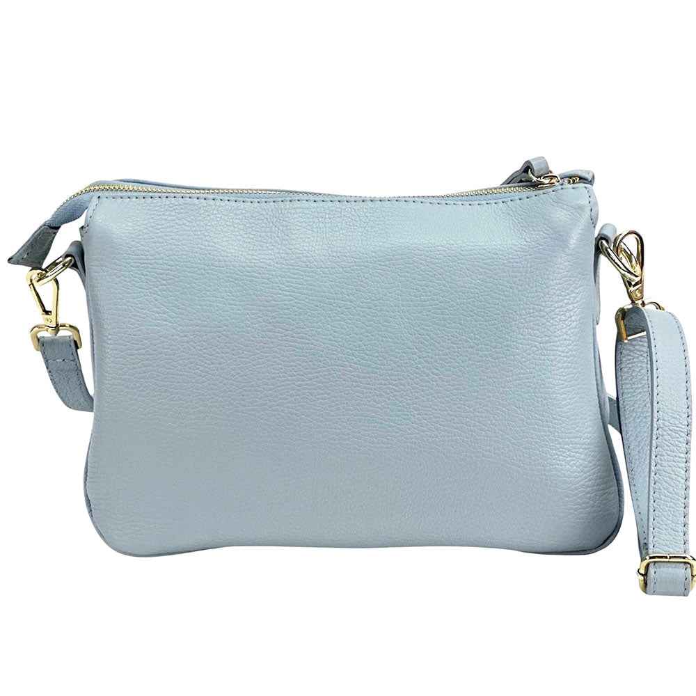 Graziella Italian Leather Shoulder & Crossbody Bag - Leather Italiano