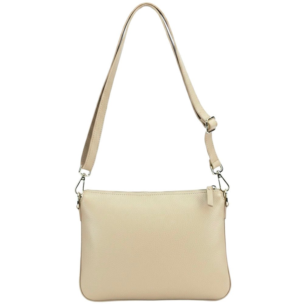 Graziella Italian Leather Shoulder & Crossbody Bag - Leather Italiano