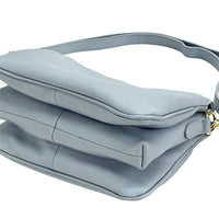 Graziella Italian Leather Shoulder & Crossbody Bag - Leather Italiano