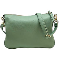 Graziella Italian Leather Shoulder & Crossbody Bag - Leather Italiano