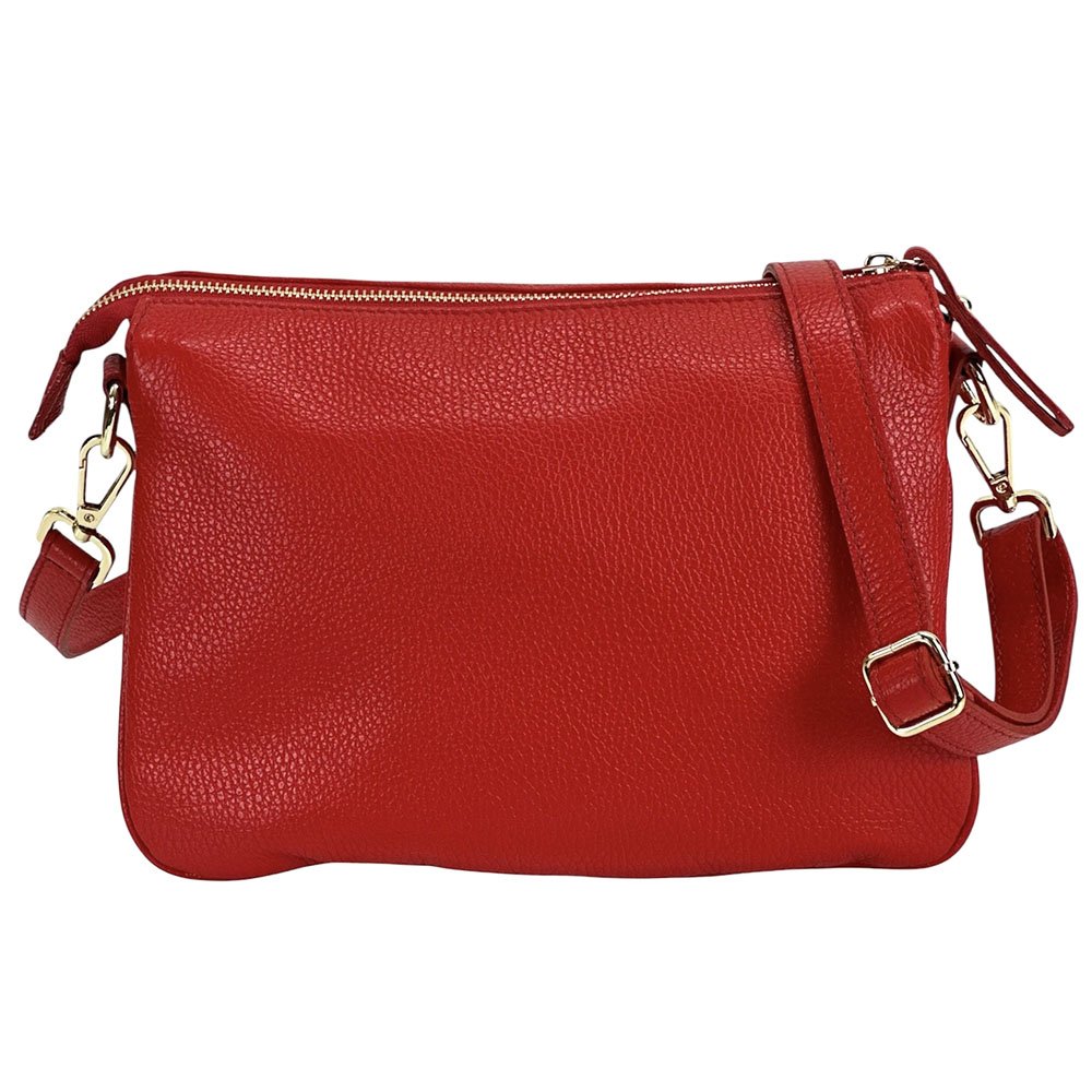 Graziella Italian Leather Shoulder & Crossbody Bag - Leather Italiano