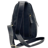 Harvey Italian Leather Sling Bag – Men’s Crossbody (Handmade in Florence) - Leather Italiano