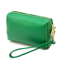 Isadora Italian Leather Wristlet – Elegant Everyday Wrist Bag for Women - Leather Italiano