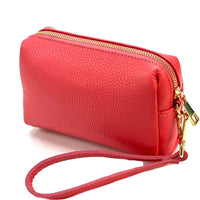 Isadora Italian Leather Wristlet – Elegant Everyday Wrist Bag for Women - Leather Italiano