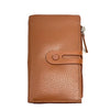 Isotta Leather Wallet – Compact Italian Elegance with RFID Protection - Leather Italiano