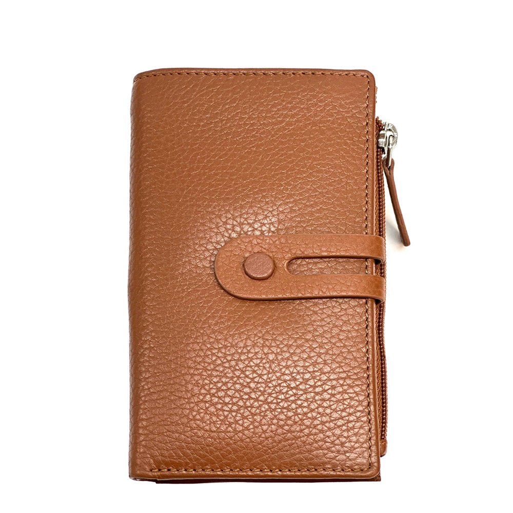 Isotta Leather Wallet – Compact Italian Elegance with RFID Protection - Leather Italiano